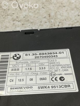 BMW 1 E81 E87 Comfort/convenience module 6135694383401