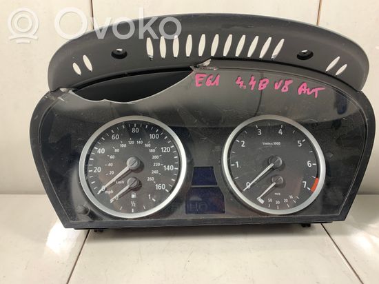 BMW 5 E60 E61 Speedometer (instrument cluster) 62116968718