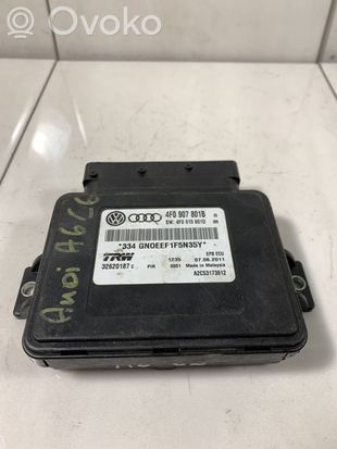 Audi A6 S6 C6 4F Hand brake control module 4F0907801B