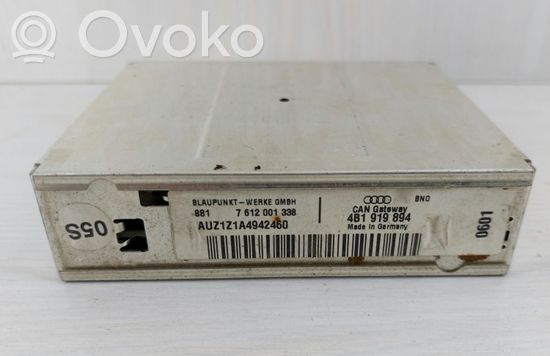 Audi A6 S6 C5 4B GPS navigation control unit/module 4B1919894 7261001338