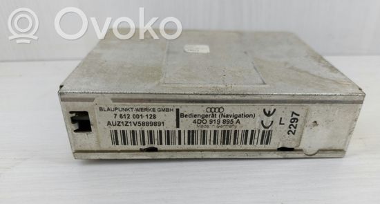 Audi A8 S8 D2 4D GPS navigation control unit/module 4D0919895A 7261001128