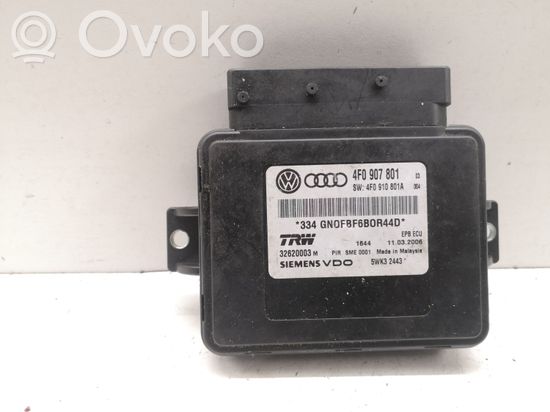 Audi A6 S6 C6 4F Hand brake control module 4F0907801