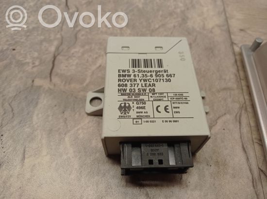 BMW 3 E46 Engine ECU kit and lock set 7786887 6905667 7787658