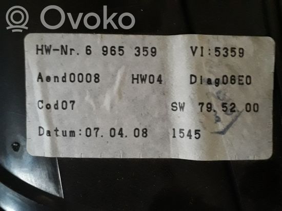 BMW 5 E60 E61 Speedometer (instrument cluster) 62109177261 6965359