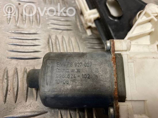 BMW 3 E90 E91 Front door window regulator with motor 6927027