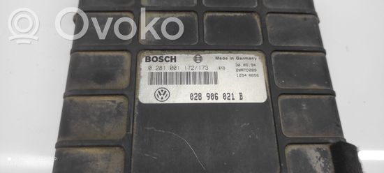 Audi 80 90 S2 B4 Engine control unit/module 028906021B 0281001172