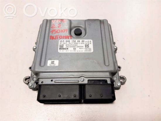 Mercedes-Benz Vito Viano W639 Engine control unit/module A6461500400 0281015922