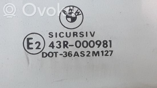 BMW 3 E36 Front door window/glass (coupe) E243R000981
