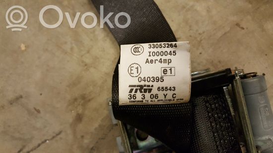 BMW 7 E65 E66 Rear seatbelt 33053264