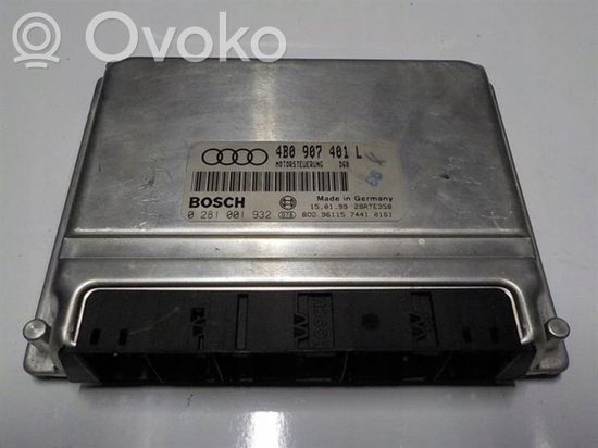 Audi A6 S6 C5 4B Engine control unit/module 4B0907401L 0281001932