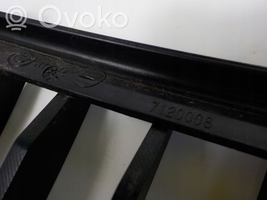 BMW 3 E90 E91 Front bumper upper radiator grill 7120008