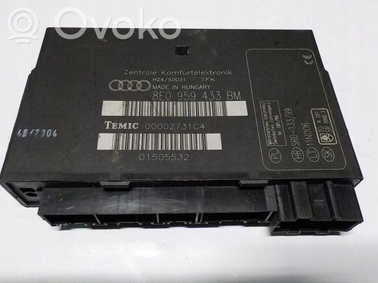 Audi A4 S4 B7 8E 8H Comfort/convenience module 8E0959433BM