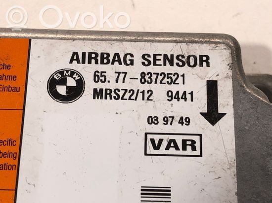 BMW 5 E39 Airbag control unit/module 65778372521