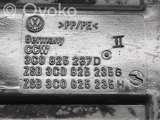 Volkswagen PASSAT B6 Engine splash shield/under tray 3C0825237D