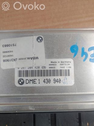 BMW 3 E46 Engine control unit/module 1430940