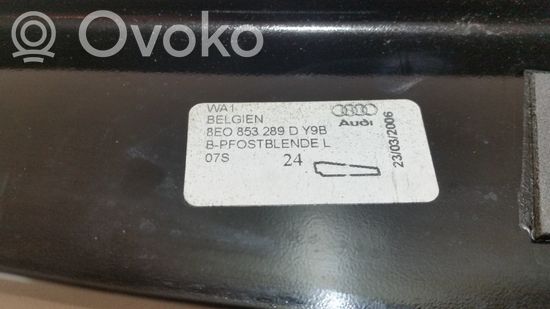 Audi A4 S4 B7 8E 8H (B) pillar trim (top) 8E0853289D