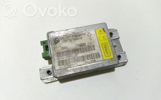 BMW 7 E65 E66 Airbag control unit/module 65776920470 6920470