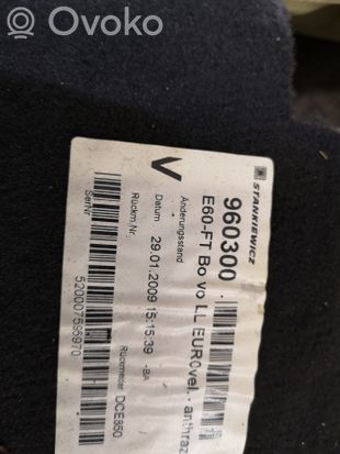 BMW 5 E60 E61 Front floor carpet liner 960300