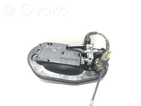 BMW 5 E60 E61 Front door exterior handle 51217191616