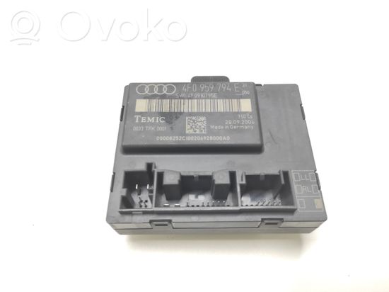 Audi A6 S6 C6 4F Door control unit/module 4F0959794E 4F0910795E