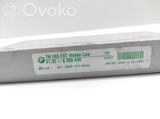 BMW 7 E65 E66 Door control unit/module 61356958449 6015006017