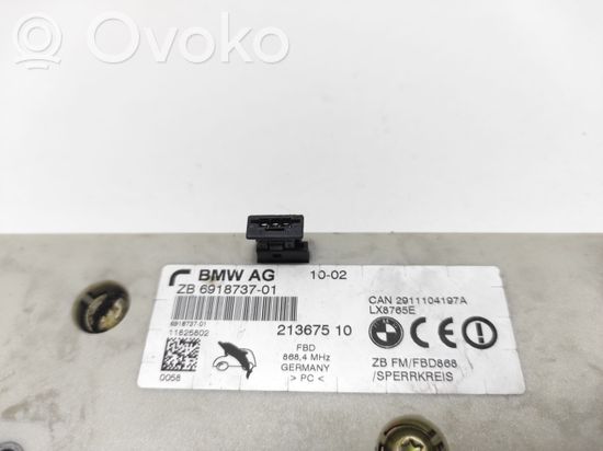 BMW 7 E65 E66 Aerial antenna amplifier 691873701