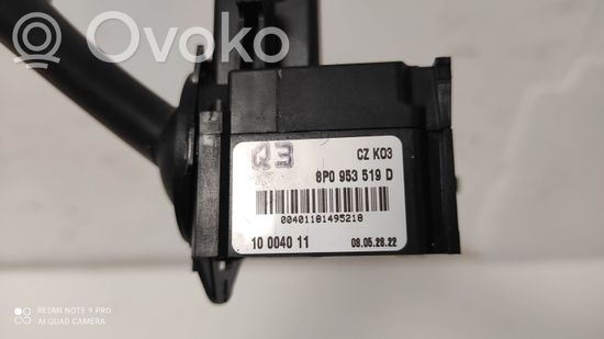 Audi A3 S3 A3 Sportback 8P Wiper control stalk 8P0953519D