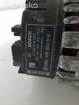 Audi A4 S4 B5 8D Generator/alternator 0123310022 058903016