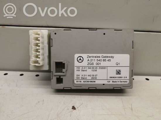 Mercedes-Benz E W211 Gateway control module A2115408545