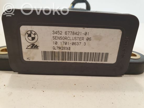 BMW 1 E81 E87 ESP acceleration yaw rate sensor 6778421