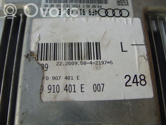Audi A6 S6 C6 4F Engine control unit/module 0281014357 0281014357