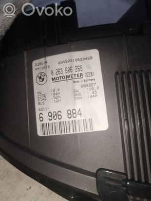 BMW 3 E46 Speedometer (instrument cluster) 0263606265 6906884