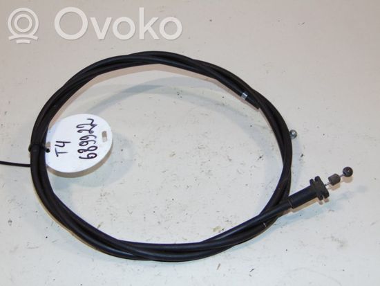 Volkswagen Transporter – Caravelle T4 Engine bonnet/hood lock release cable 701823531B