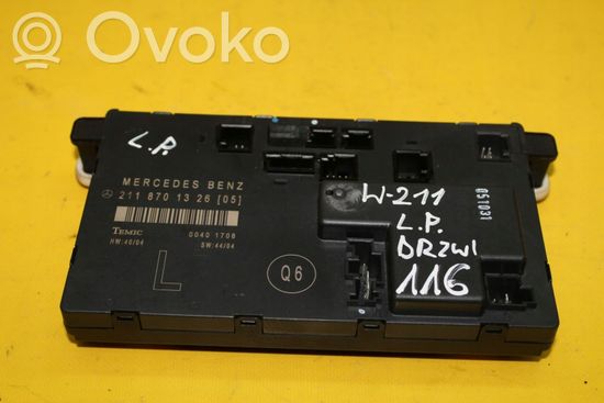 Mercedes-Benz E W211 Door control unit/module 2118701326