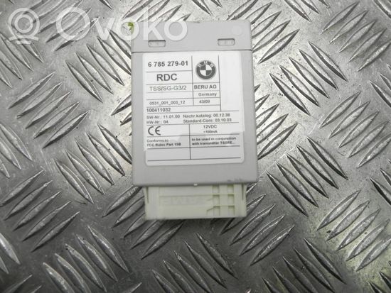 BMW 1 E82 E88 Tire pressure control unit 6785279 G3480
