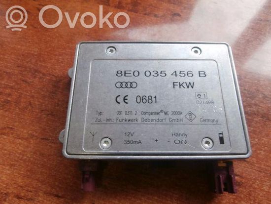 Audi A8 S8 D3 4E Aerial antenna amplifier 8E0035456B R185