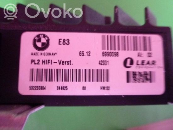 BMW X3 E83 Sound amplifier 6990098, 65129143150 R312