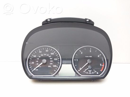 BMW 1 E81 E87 Speedometer (instrument cluster) 9187047, 102498293 B683