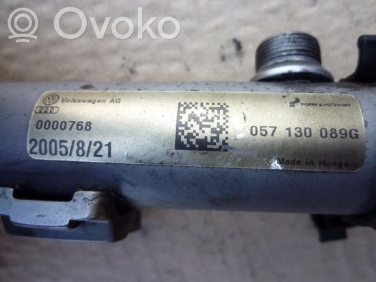 Audi A8 S8 D3 4E Fuel distributor 057130089G VD265
