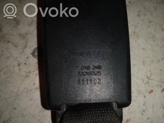 BMW 7 E65 E66 Rear seatbelt buckle 7018249 A64-27