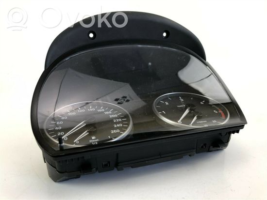 BMW 3 E90 E91 Speedometer (instrument cluster) 914148701 H2097