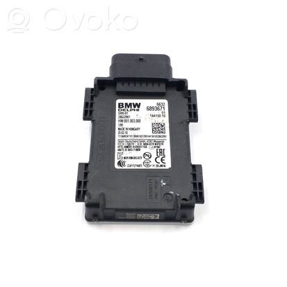 BMW 5 G30 G31 Blind spot control module 6893671