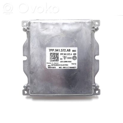 Audi Q7 4M Headlight ballast module Xenon 7PP941572AB