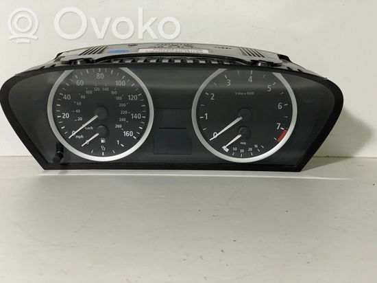 BMW 5 E60 E61 Speedometer (instrument cluster) 6974573 62116974573 6952897