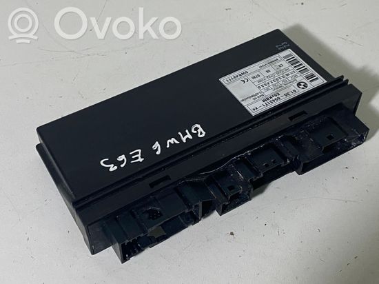 BMW 6 E63 E64 Comfort/convenience module 6943171 61356943171 5WK49111