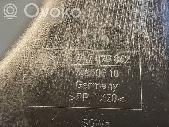 BMW 1 E81 E87 Brake cooling air channel/duct 7076842