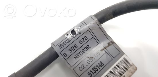 BMW 3 E46 Negative earth cable (battery) 6928523