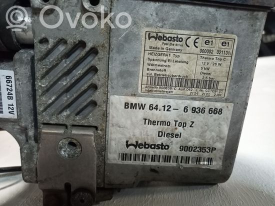 BMW 7 E65 E66 Auxiliary pre-heater (Webasto) 64126936668 5KW 9002353P