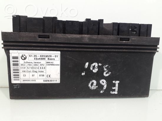BMW 5 E60 E61 Comfort/convenience module 61356957528