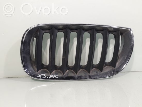 BMW X3 E83 Front bumper upper radiator grill 5113340290902 25891810